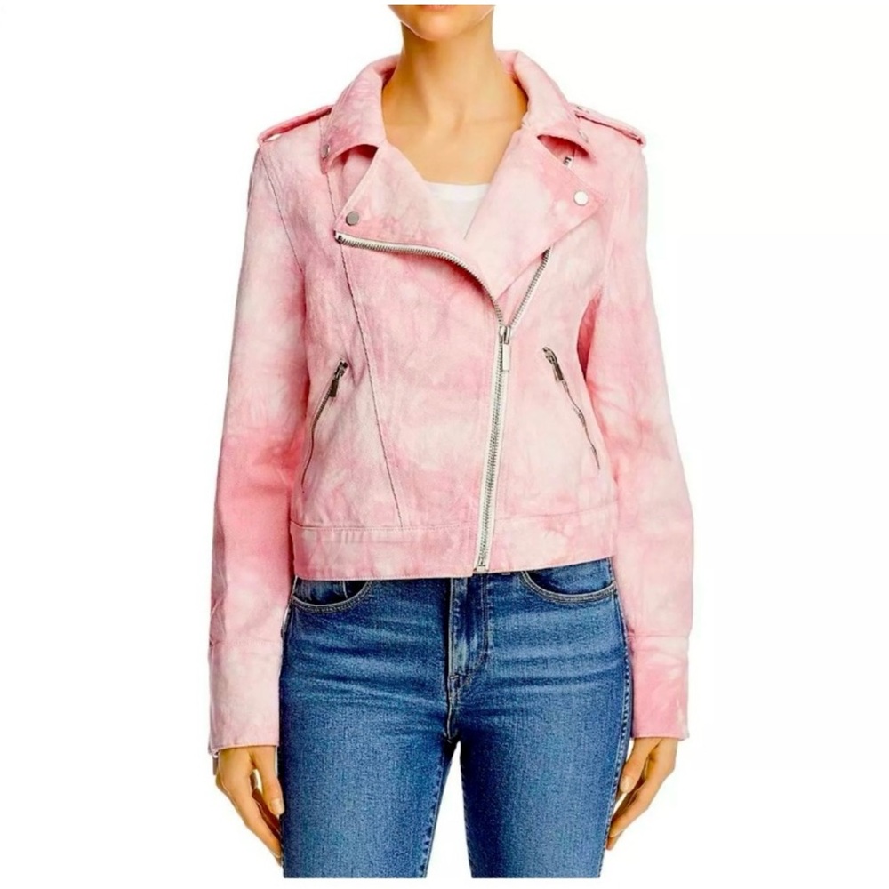 Bagatelle tie dye Moto Jacket